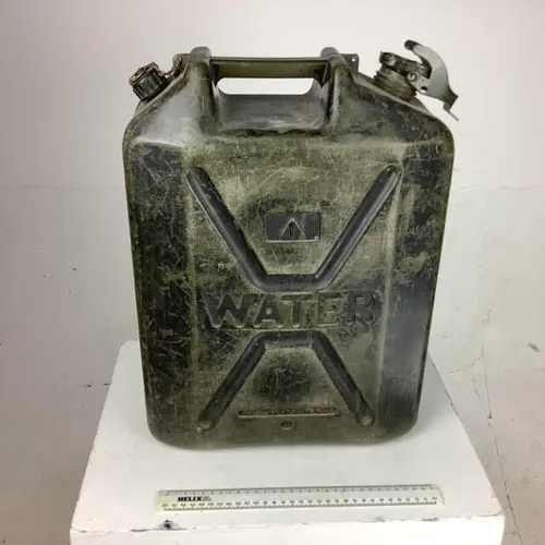 Green / Black Military Style Water Container