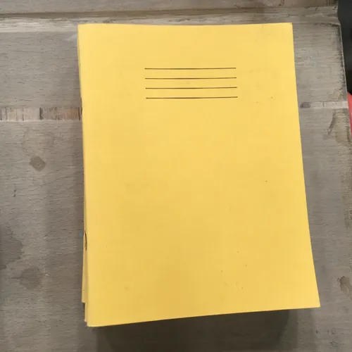 Yellow School Jotter