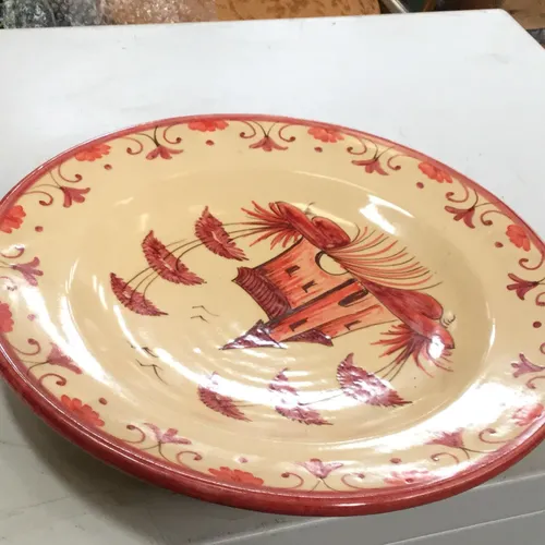 Ceramic Spanish Handpainted Plate