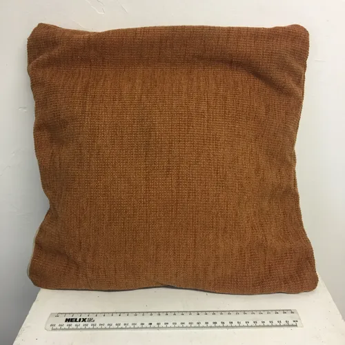Faded Orange / Red Square Cushion