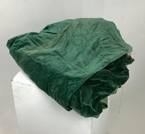 Green Velvet Curtain