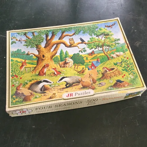 Four Seasons 500 Piece Jigsaw Puzzle