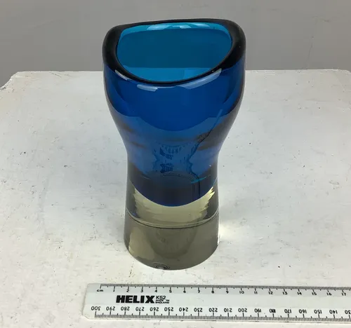 Blue Glass Vase