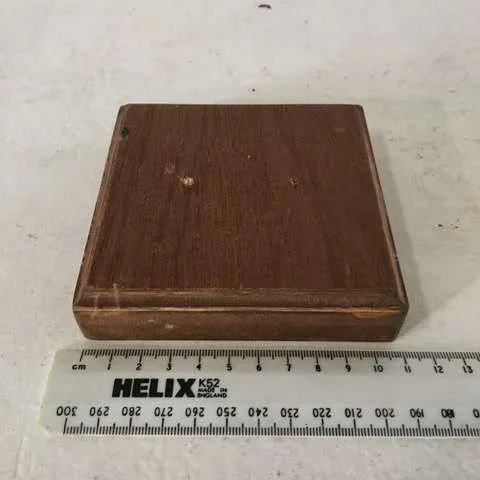 Square wood light switch cover up 