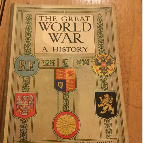 textbook set about WW1 published in 1915-16