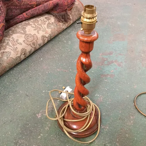 Period Barley Twist Table Lamp