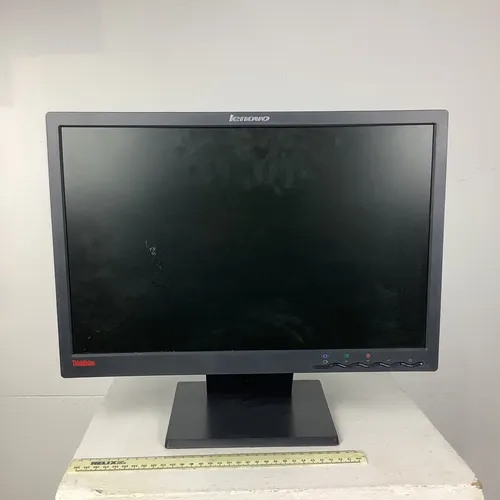 Black Lenovo Thinkvision Monitor