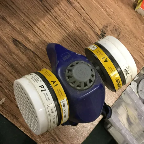 Blue Half Face Mask Respirator