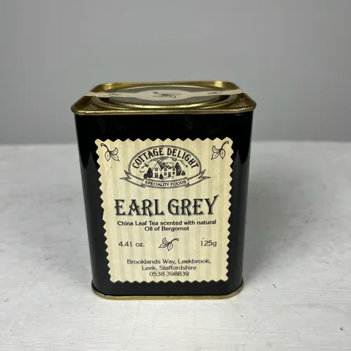 Black Earl Grey Tin