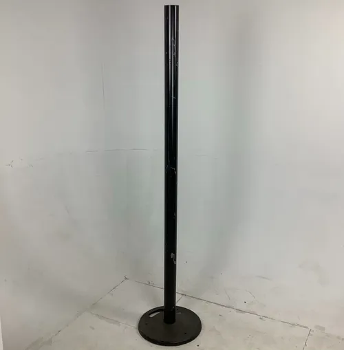Black Circular Base Sign Post / Pole Holder Stand