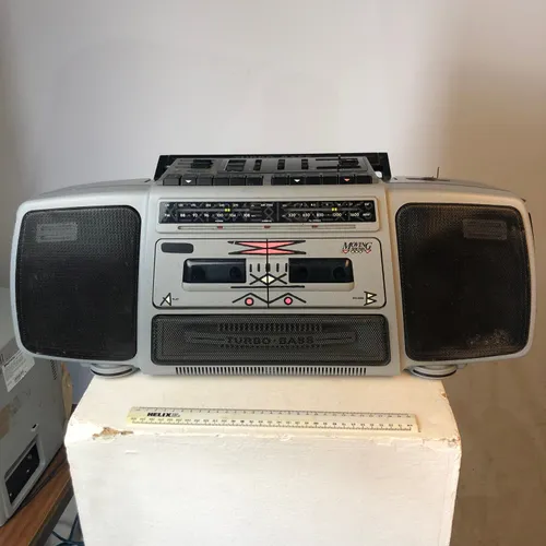 Stereo Radio Cassette Boom Box 'Turbo Bass'