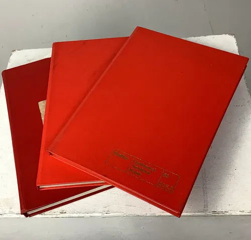 Red Hardback Notebook