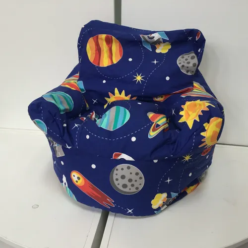 Space print bean bag