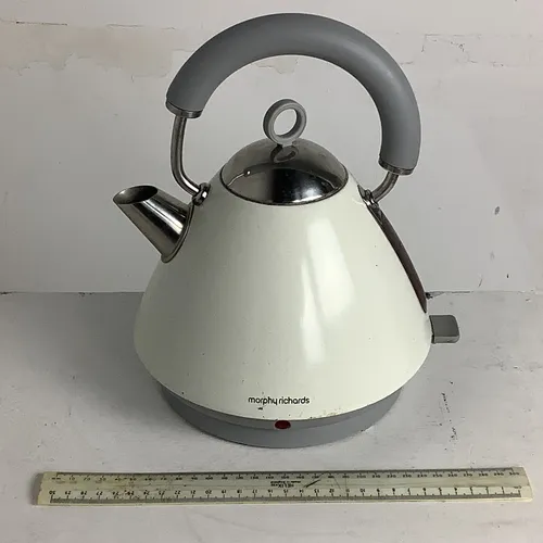 Cream Morphy Richards Electric Kettle With Arch Handle 