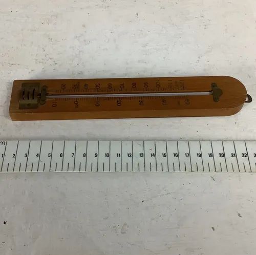 Small Wooden Thermostat