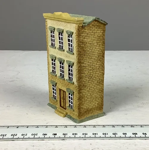Small Brick Building / House Ornament 