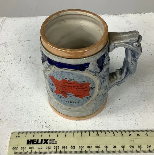Ceramic Jersey Beer Stein