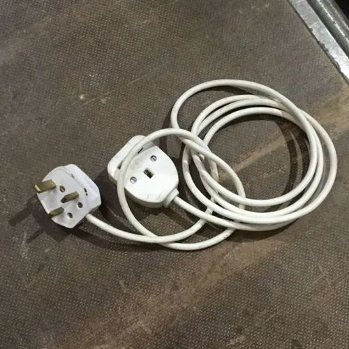 White extension cable