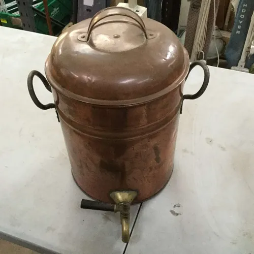 Copper water urn