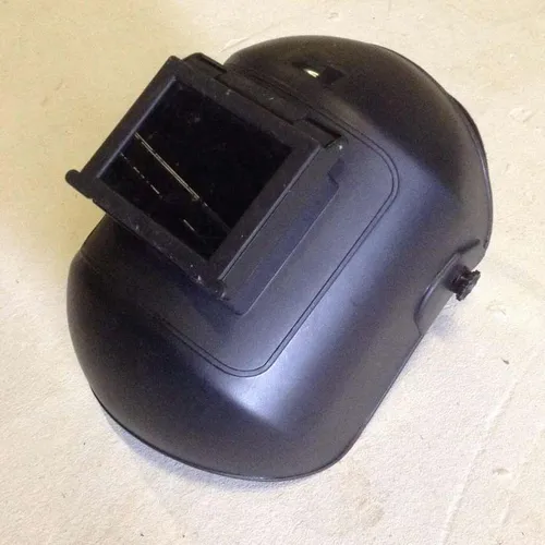 Black Plastic Welding Mask / Helmet