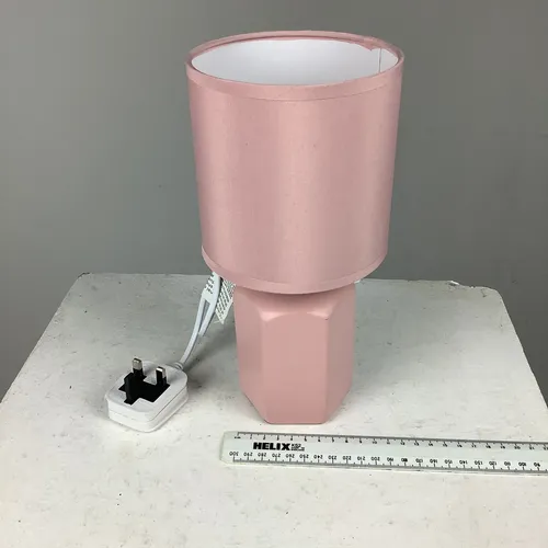 Pink Lamp with Matte Base