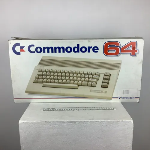 Period Commodore 64 Personal Computer with Original Box