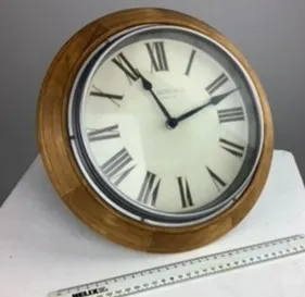 Wood Wall Hanging Clock