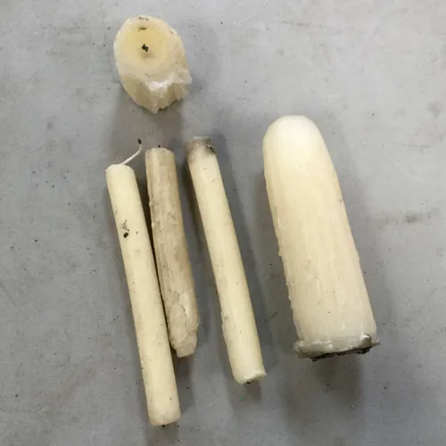 Quantity of used candles