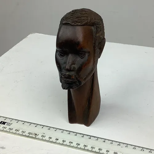 Wooden Ornamental Head Bust