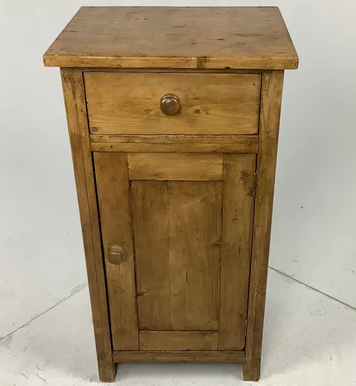 Light Wooden Side Table Drawers