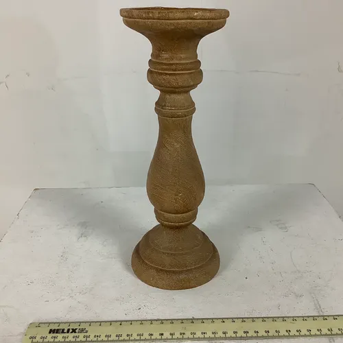 Wooden Candlestick