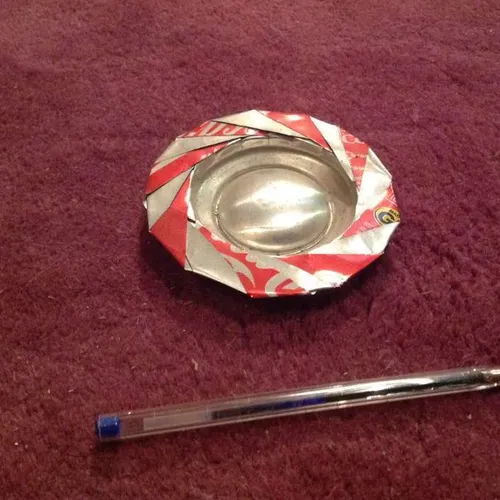 Aluminium ashtray