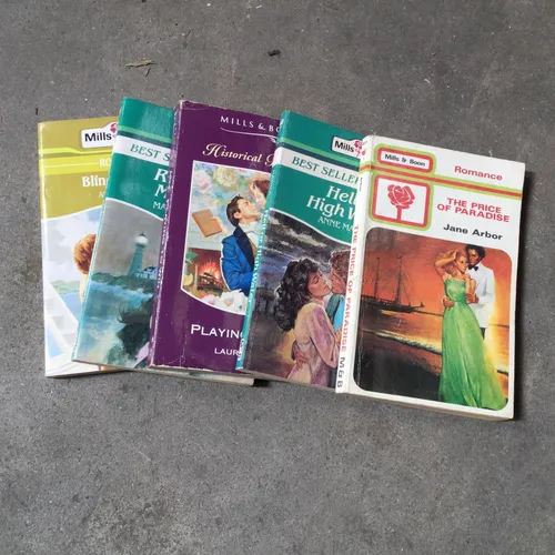 Quantity of Period Mills & Boon Paperback Books