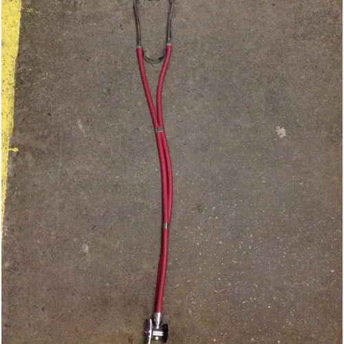 red stethoscope