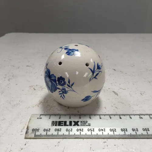 Blue and White Floral Pomander 