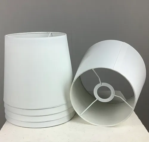 White Round Lamp Shade
