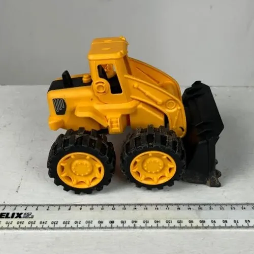 Small Yellow Plastic Digger Toy