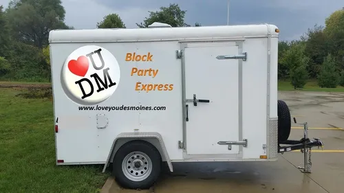 Block Party Trailer Obstacle Course