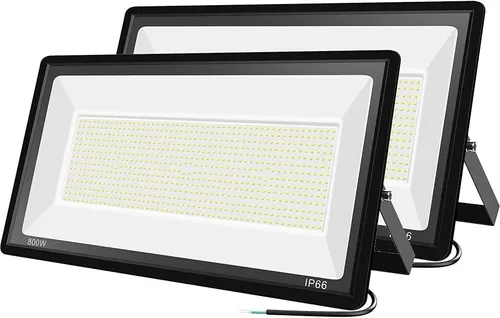 Focos de iluminación led para trabajos en exterior 800W