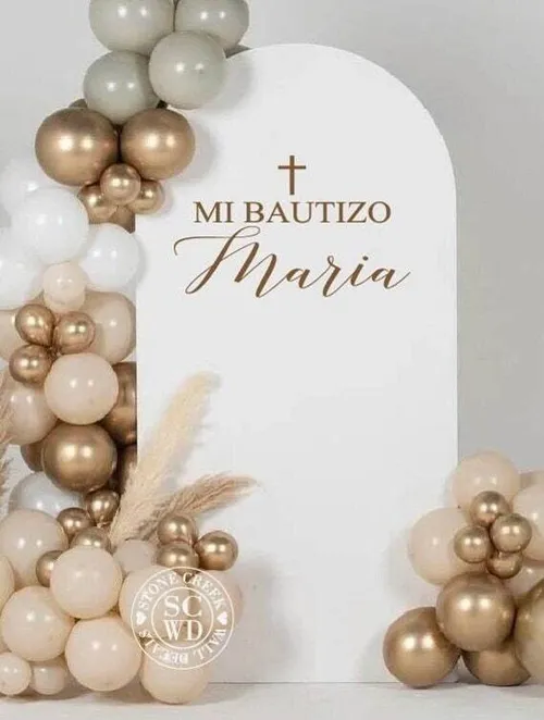 DECORACIÓN CON GLOBOS PERSONALIZADA