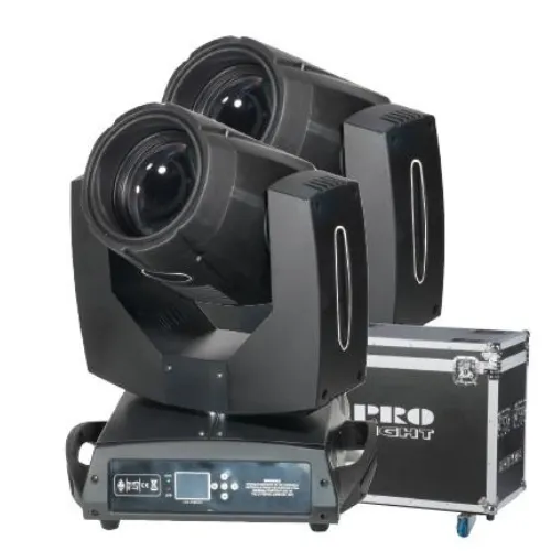 2 x Cabeza móvil beam 230W