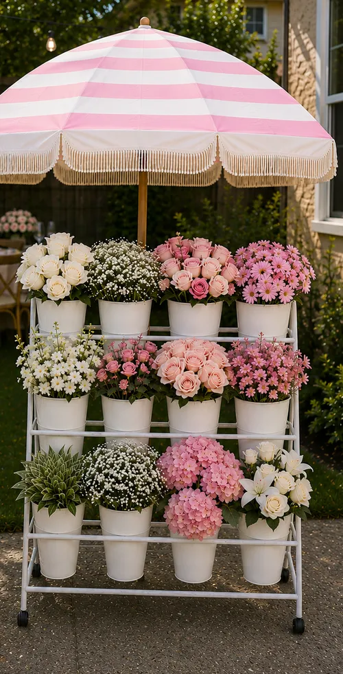 Boho Bloom Bundle (Flower Bar and Umbrella)