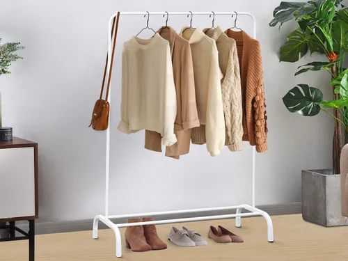 Clothes rack & hangers