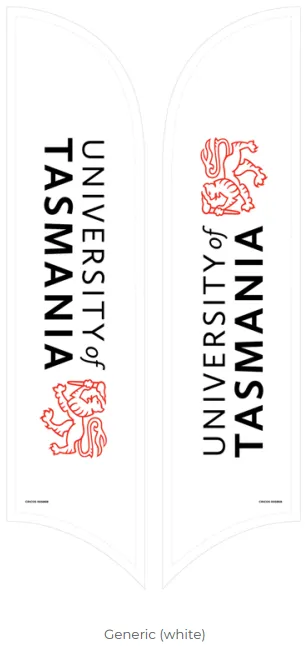 Generic (white) Feather Flag