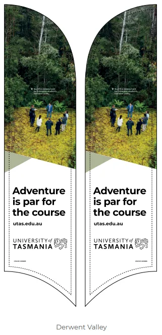 Derwent Valley Feather Flag