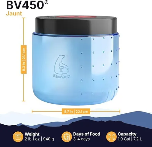 BV 450 Bear Vault Canister