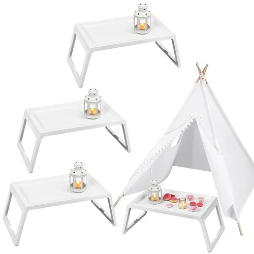 White Folding Tray