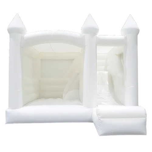 White Bouncy With Slide