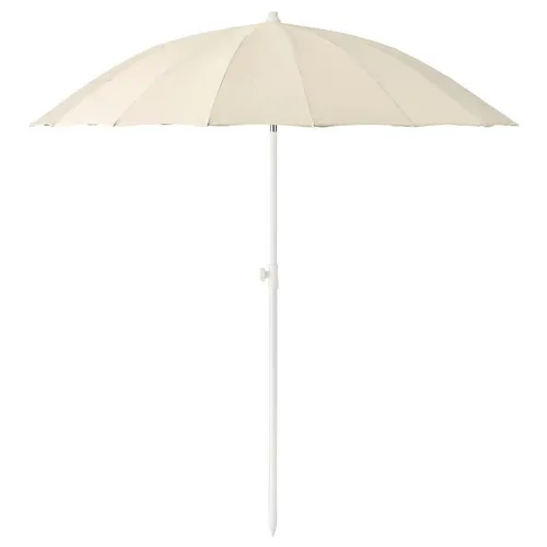 Beige Umbrella with base - 200cm
