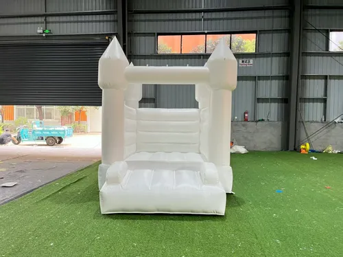 Mini White Bouncy Castle